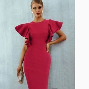 Adyce Zip Back Ruffle (M, L)